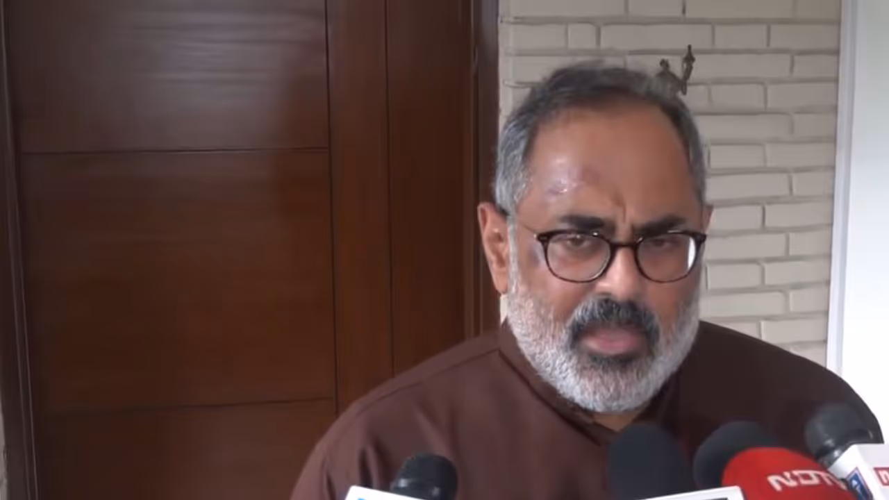 Kerala BJP President Rajeev Chandrasekhar (Photo/ANI)