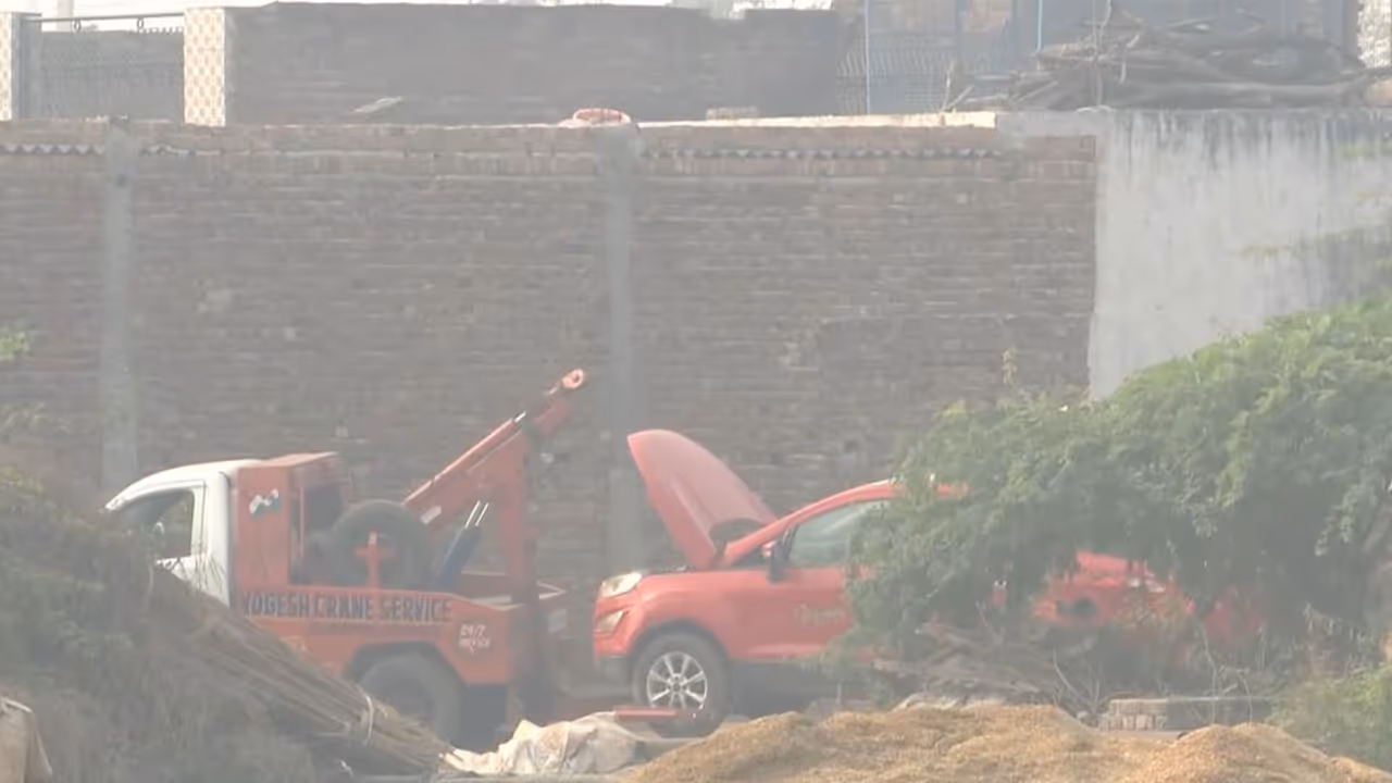 red EcoSport Dr Umar in Delhi blast case (Photo/ANI)