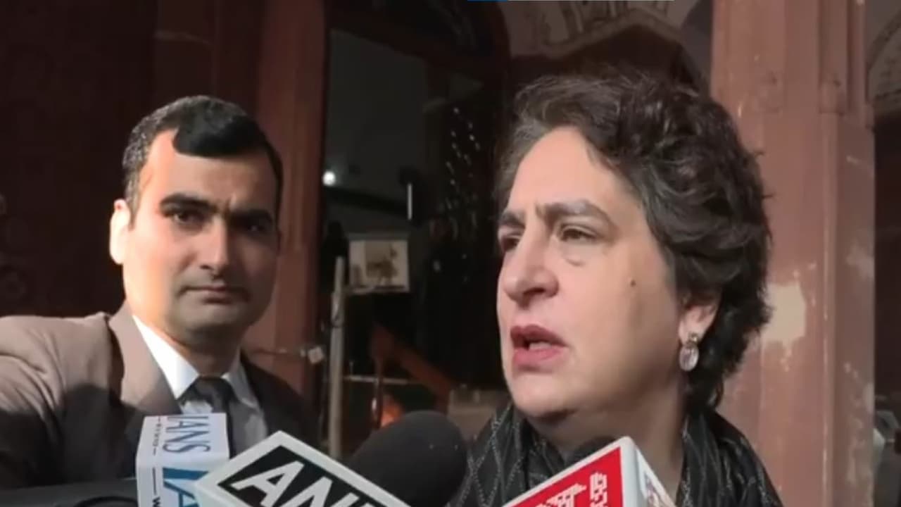 Congress leader Priyanka Gandhi Vadra (Photo/ANI)
