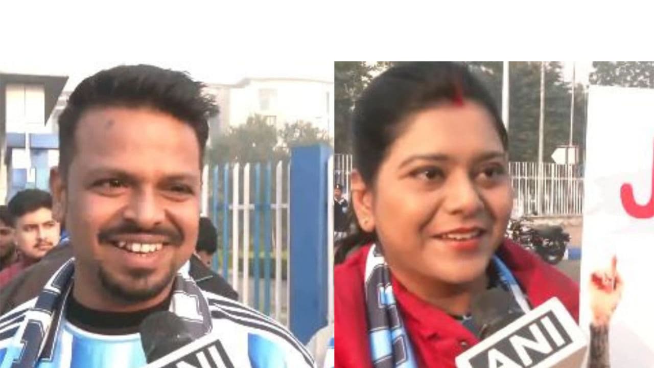 Lionel Messi fans (Photo/ANI) Lionel Messi fans (Photo/ANI)