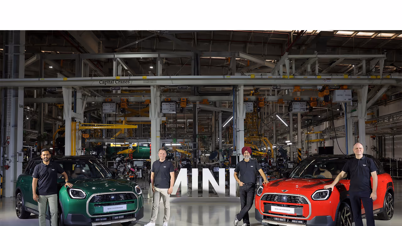 MINI Countryman models (Photo/@MINIIndia ) MINI Countryman models (Photo/@MINIIndia )