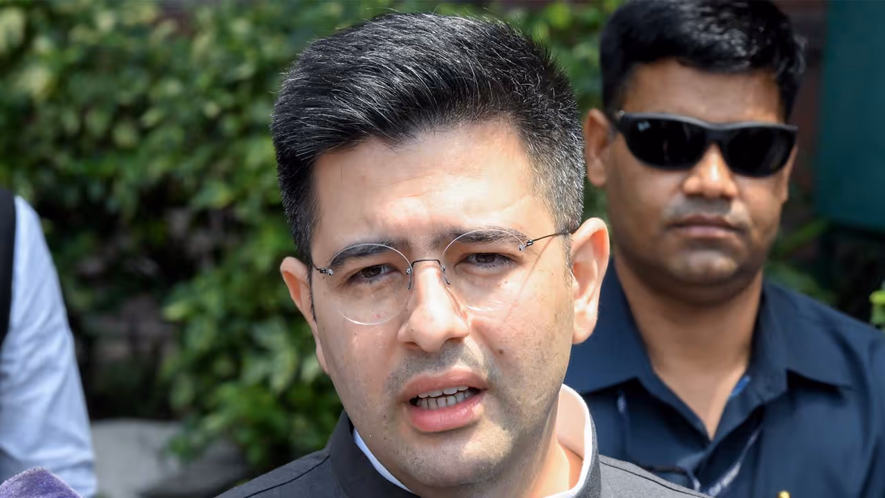 BJP Rajya Sabha MP Raghav Chadha (FilePhoto/ANI) BJP Rajya Sabha MP Raghav Chadha (FilePhoto/ANI)