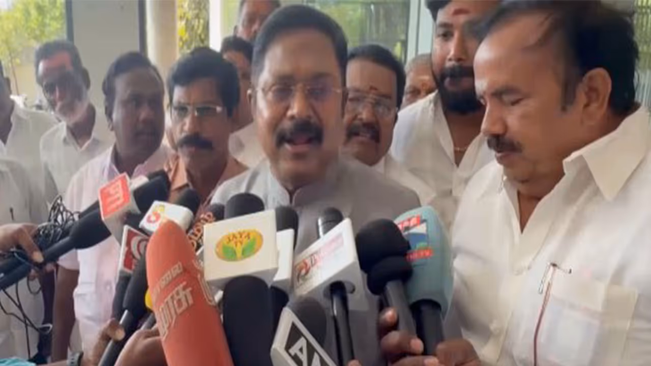 AMMK general secretary TTV Dhinakaran (Photo/ANI) AMMK general secretary TTV Dhinakaran (Photo/ANI)