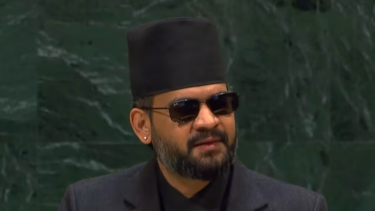 Nepal’s Prime Minister Balendra Shah (Photo/TheUnitedNations/Youtube) Nepal’s Prime Minister Balendra Shah (Photo/TheUnitedNations/Youtube)