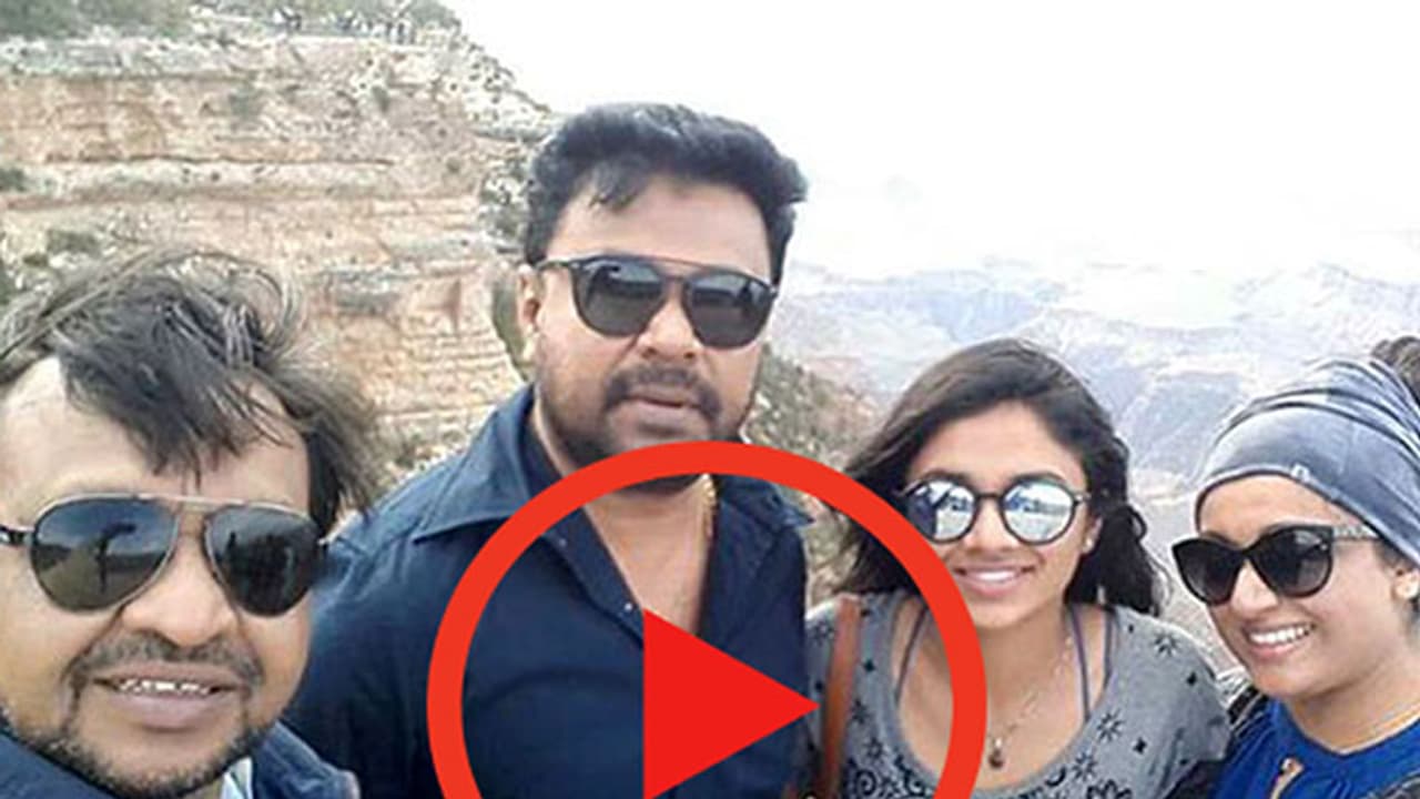 Videos: Dileep and Kavya enjoying at the Grand Canyon Videos: Dileep and Kavya enjoying at the Grand Canyon