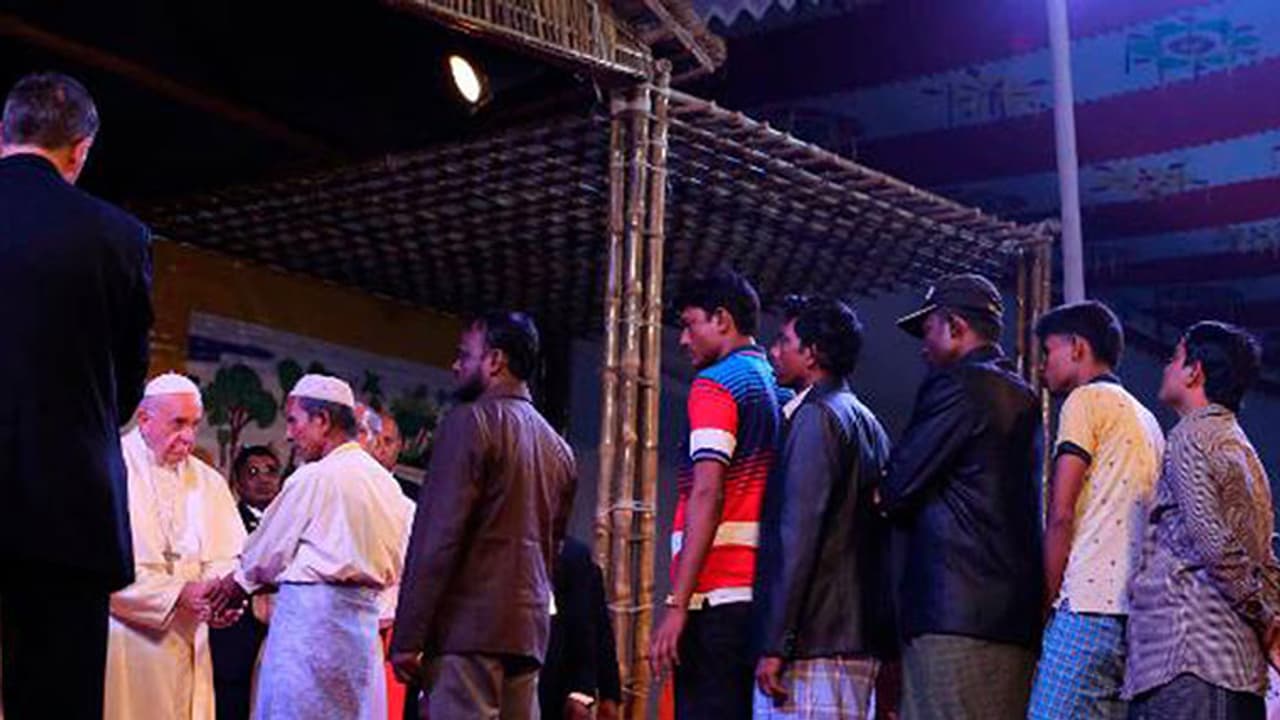 ദൈവത്തിന്റെ സാന്നിധ്യത്തെ രോഹിംഗ്യകളെന്ന് വിളിക്കാമെന്ന് ഫ്രാന്സിസ് മാര്പാപ്പ ദൈവത്തിന്റെ സാന്നിധ്യത്തെ രോഹിംഗ്യകളെന്ന് വിളിക്കാമെന്ന് ഫ്രാന്സിസ് മാര്പാപ്പ