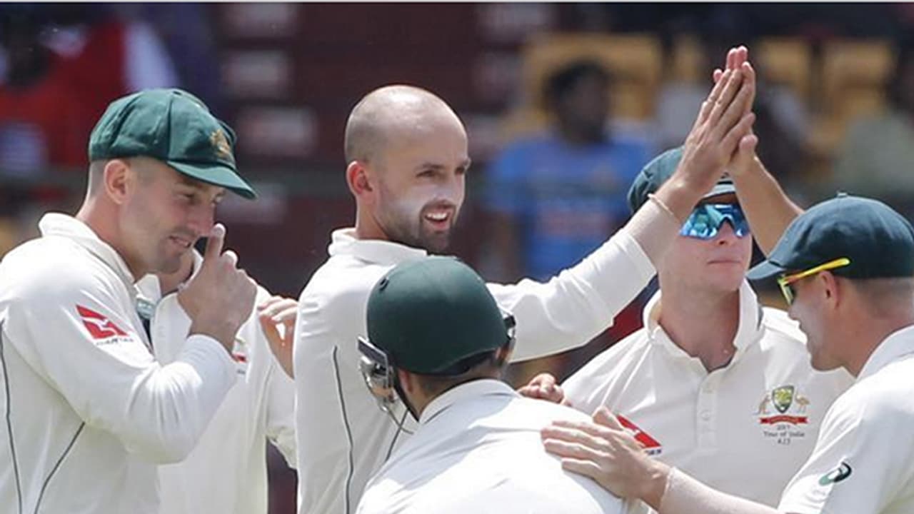 ನೇಥನ್ ಲಯಾನ್ ದಾಳಿಗೆ ಕುಸಿದ ಭಾರತ : ಮೊದಲ ಇನ್ನಿಂಗ್ಸ್'ನಲ್ಲಿ 189 ರನ್'ಗಳಿಗೆ ಆಲ್'ಔಟ್ ನೇಥನ್ ಲಯಾನ್ ದಾಳಿಗೆ ಕುಸಿದ ಭಾರತ : ಮೊದಲ ಇನ್ನಿಂಗ್ಸ್'ನಲ್ಲಿ 189 ರನ್'ಗಳಿಗೆ ಆಲ್'ಔಟ್