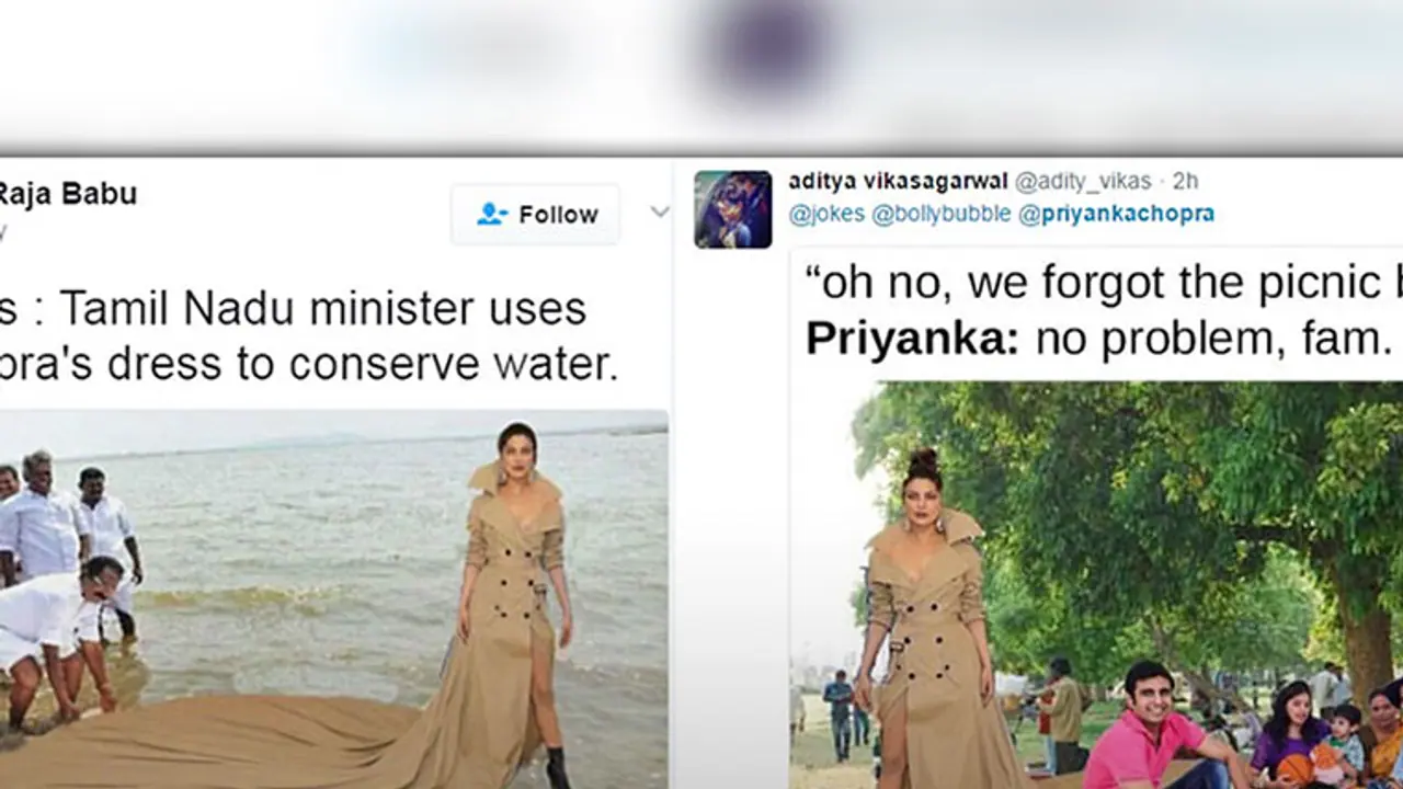 15 most amusing memes of Priyanka Chopra's Met Gala dress 15 most amusing memes of Priyanka Chopra's Met Gala dress