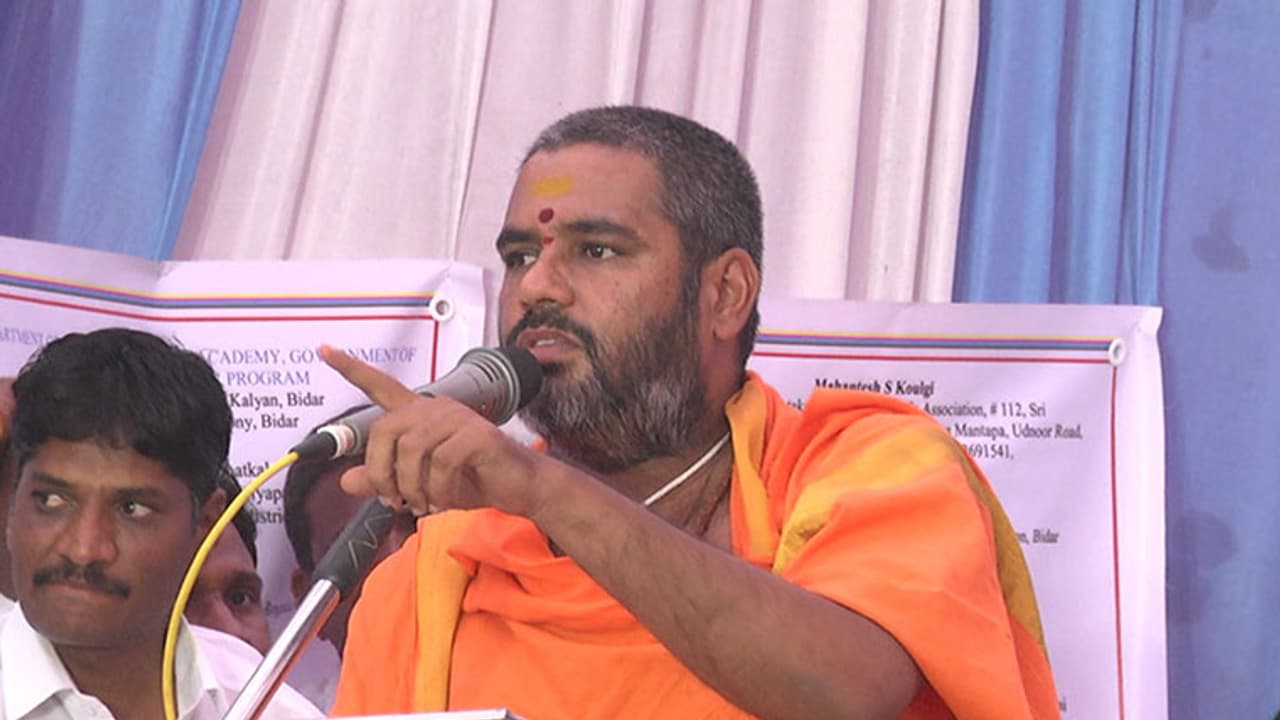 ಅವಾಚ್ಯ ಪದ ಬಳಸಿದ್ದಕ್ಕೆನಿರಂಜನಾನಂದ ವಿಷಾದ