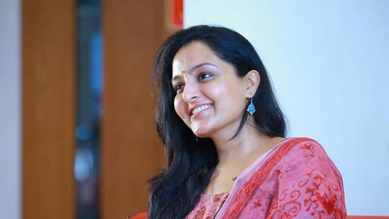 Malayalam actress Manju Warrier gives a rocking performance in Aami