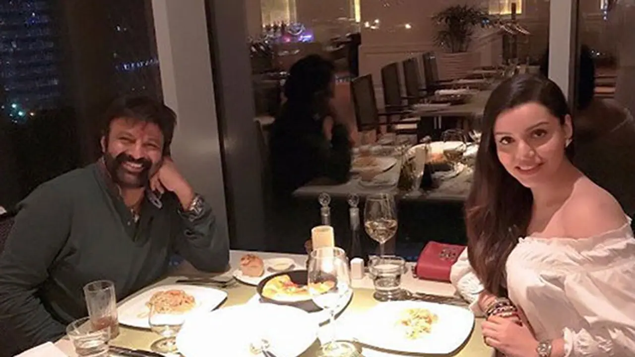 Balakrishna has a dinner date with Kyra Dutt Balakrishna has a dinner date with Kyra Dutt