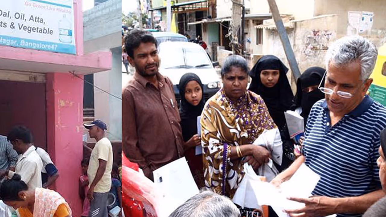 Bengaluru Samaritan brings IT meals to slums Bengaluru Samaritan brings IT meals to slums