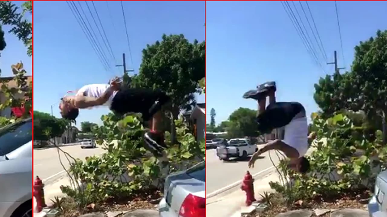 (ವಿಡಿಯೋ)ಎಚ್ಚರ...!ಸ್ಟಂಟ್ ಕ್ರೇಜ್ ನಿಮ್ಮಲ್ಲಿದೆಯಾ? ಹಾಗಾದ್ರೆ ಈ ಯುವಕನಿಗಾಗಿದ್ದೇನು ತಪ್ಪದೇ ನೋಡಿ (ವಿಡಿಯೋ)ಎಚ್ಚರ...!ಸ್ಟಂಟ್ ಕ್ರೇಜ್ ನಿಮ್ಮಲ್ಲಿದೆಯಾ? ಹಾಗಾದ್ರೆ ಈ ಯುವಕನಿಗಾಗಿದ್ದೇನು ತಪ್ಪದೇ ನೋಡಿ