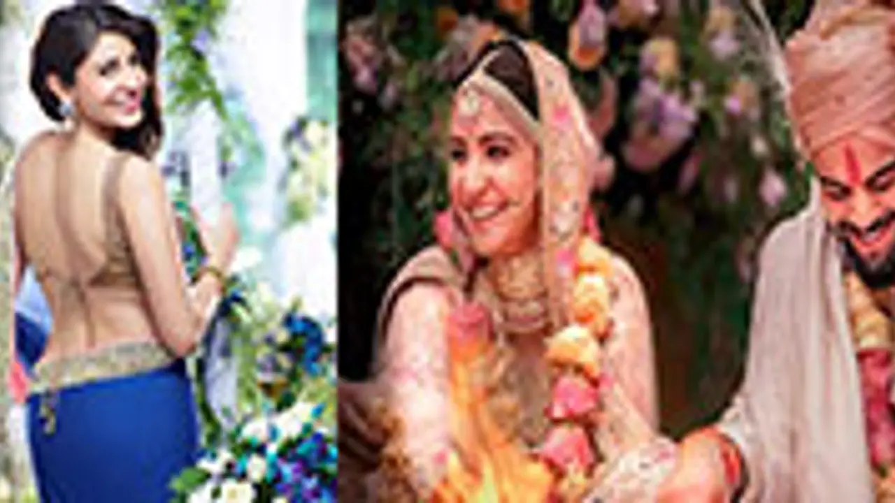 Viral picture: Has Anushka Sharma changed her dress code to saree after marriage? Viral picture: Has Anushka Sharma changed her dress code to saree after marriage?