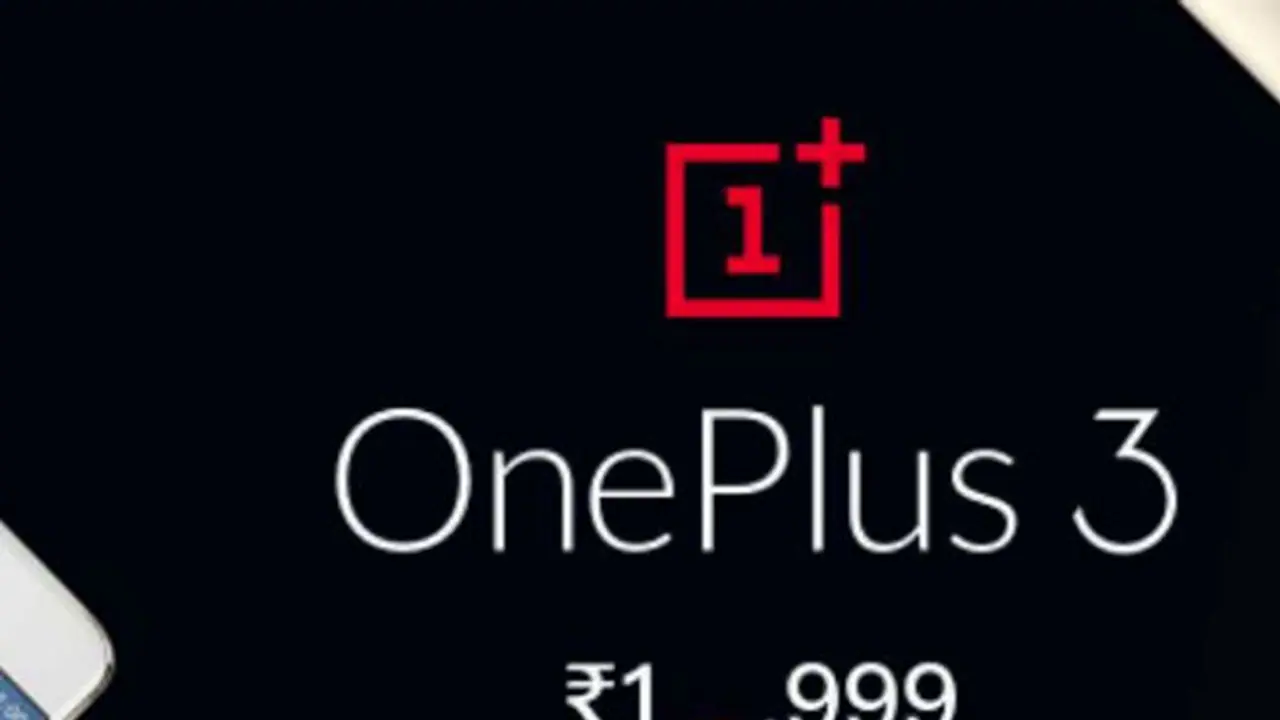 Believe it or not! OnePlus3 at ₹ 18,999 in Flipkart’s Big Shopping Days sale Believe it or not! OnePlus3 at ₹ 18,999 in Flipkart’s Big Shopping Days sale