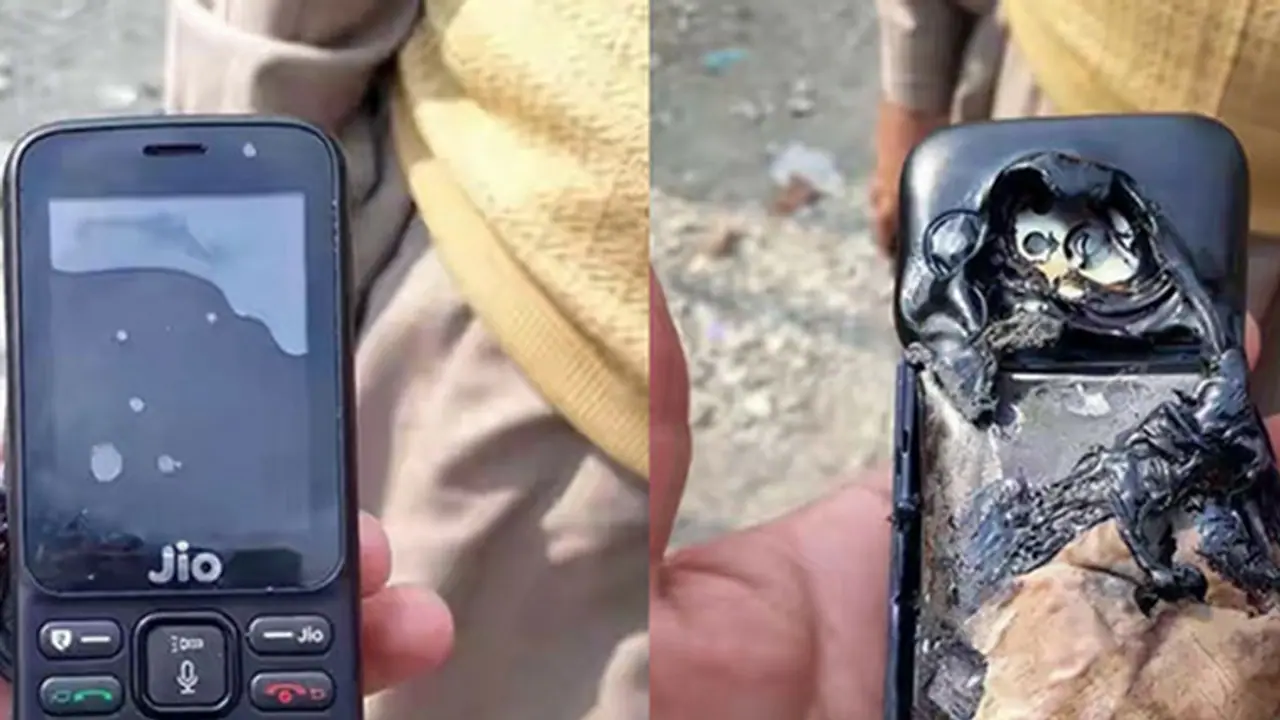 JioPhone explodes, company says damage caused intentionally JioPhone explodes, company says damage caused intentionally