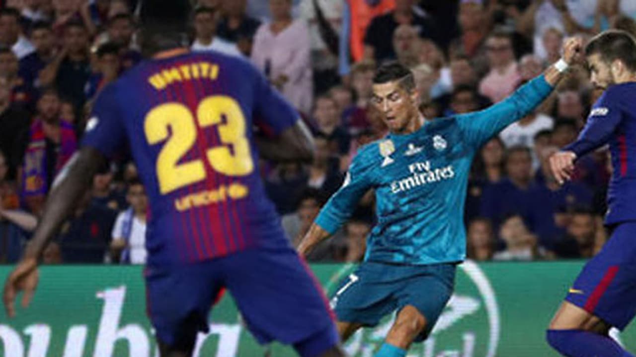 എൽ ക്ലാസിക്കോ പോരാട്ടത്തിൽ ബാഴ്സയെ തകർത്ത് റയല് എൽ ക്ലാസിക്കോ പോരാട്ടത്തിൽ ബാഴ്സയെ തകർത്ത് റയല്