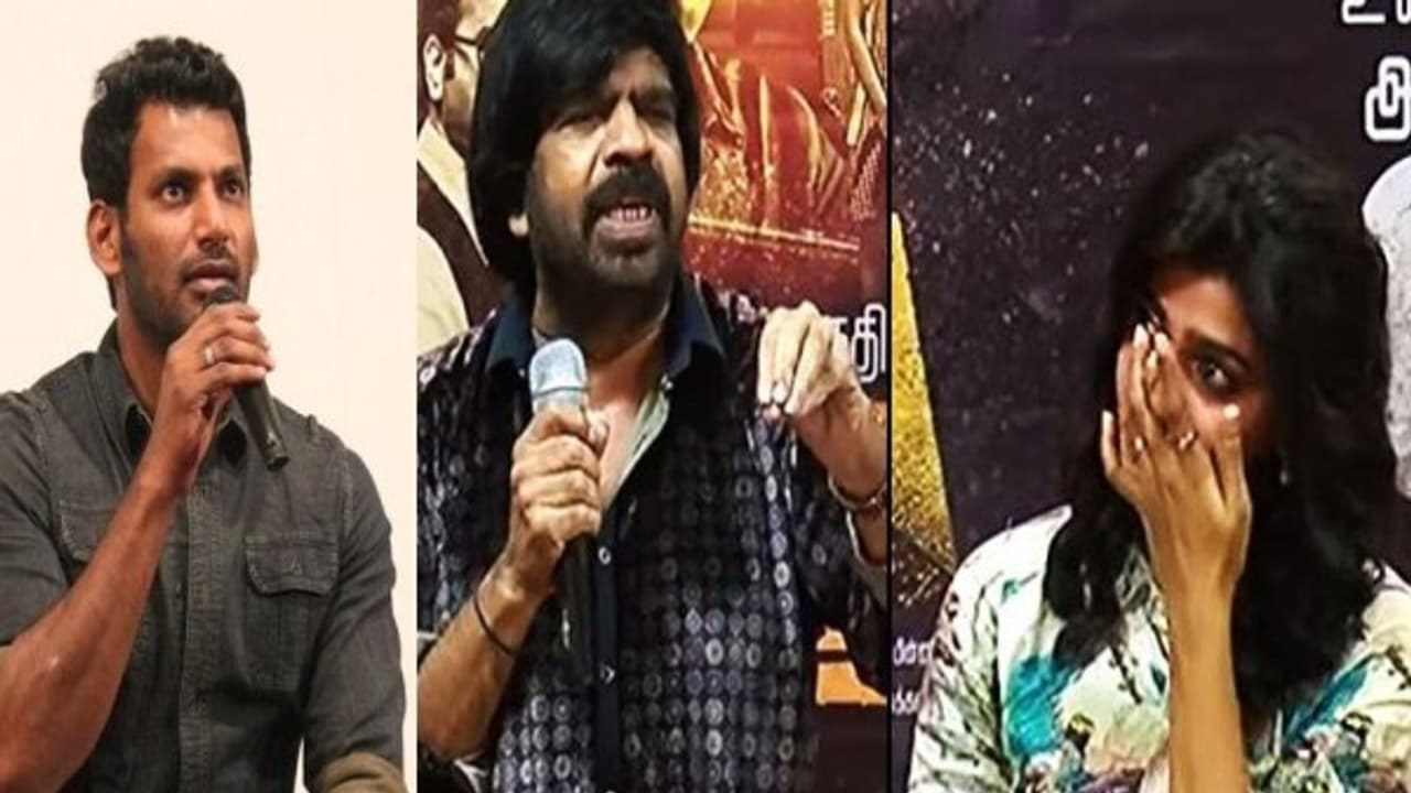 காலில் விழுந்து மன்னிப்பு கேட்டும்கூட இப்படி காயப்படுத்தலாமா? இது பெரிய மனுஷனுக்கு அழகா? டி.ஆரை. வெளுத்து வாங்கும் விஷால்... காலில் விழுந்து மன்னிப்பு கேட்டும்கூட இப்படி காயப்படுத்தலாமா? இது பெரிய மனுஷனுக்கு அழகா? டி.ஆரை. வெளுத்து வாங்கும் விஷால்...