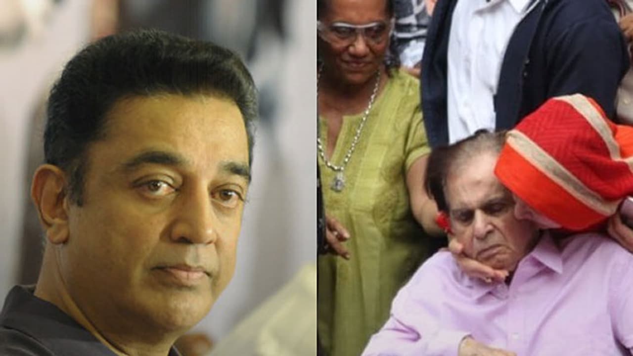Welcome back home Dilip Kumar, writes Kamal Haasan Welcome back home Dilip Kumar, writes Kamal Haasan