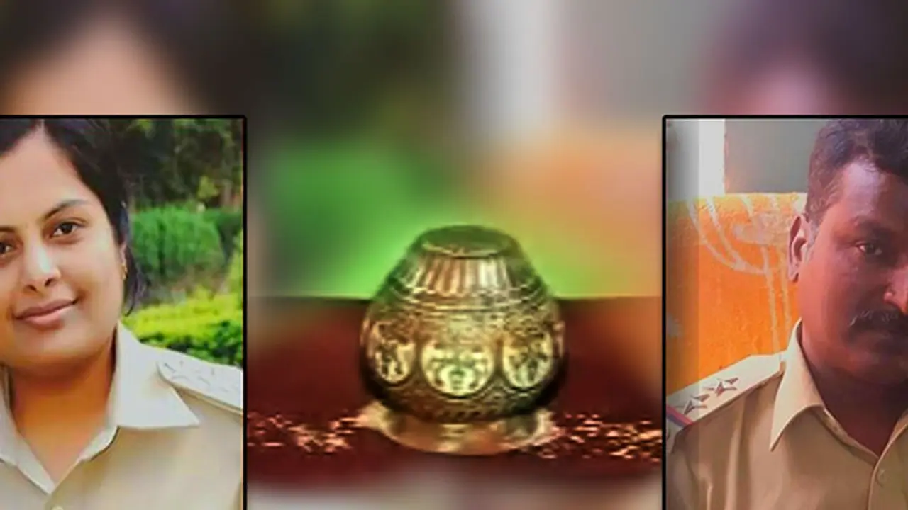 Woman police officer caught in rice pulling scam, cheat a farmer of Rs 17 lakh Woman police officer caught in rice pulling scam, cheat a farmer of Rs 17 lakh