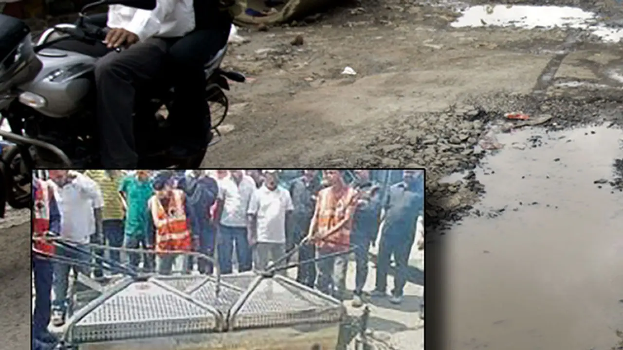 Here comes the new road doctor to fill up potholes Here comes the new road doctor to fill up potholes