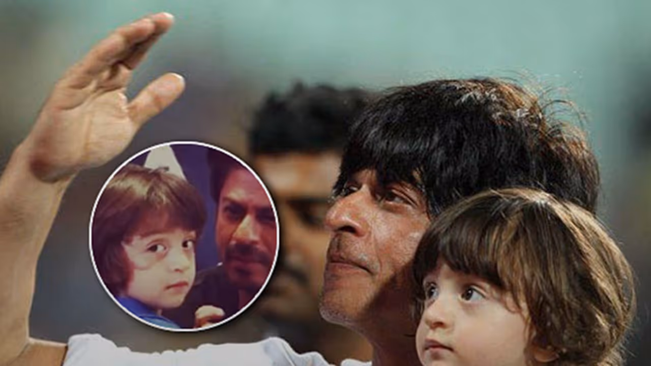 Viral: Watch how little AbRam stole the show from SRK?