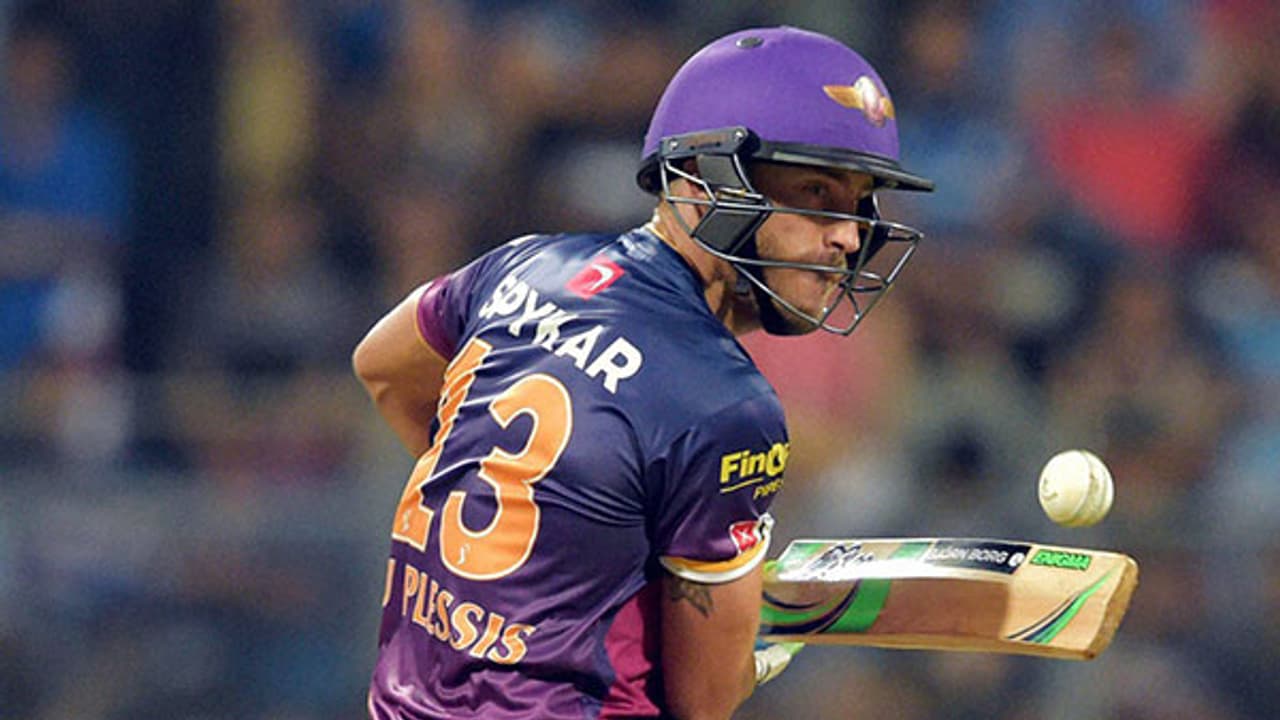 After Pietersen, Pune lose du Plessis to injury After Pietersen, Pune lose du Plessis to injury
