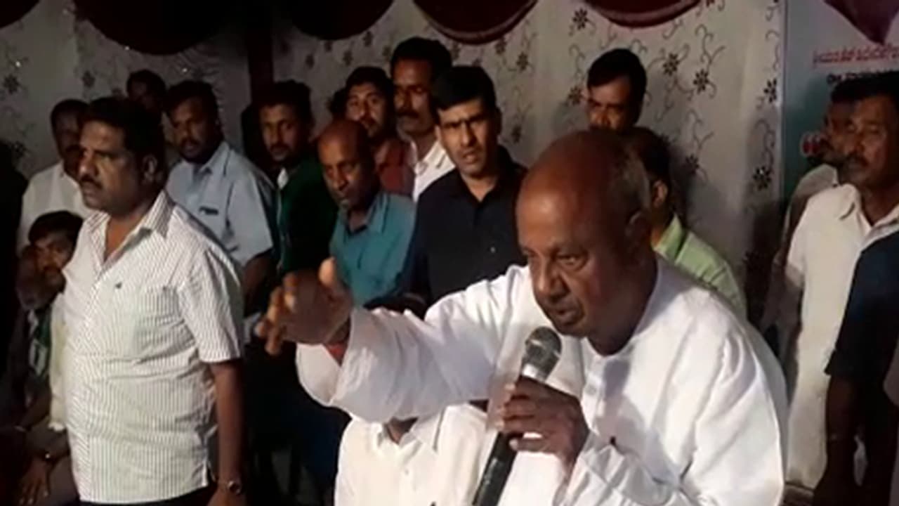 ಮಾನ ಮರ್ಯಾದೆ ಇದ್ಯಾ : ಗದರಿದ ಗೌಡರು