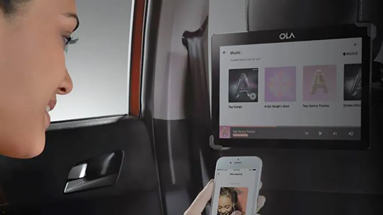 Now enjoy in ride experience with Ola Play Now enjoy in ride experience with Ola Play