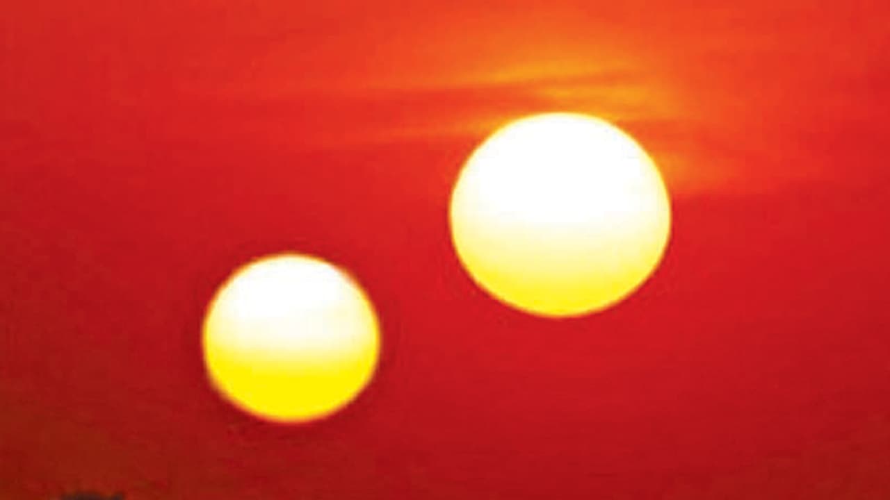 [ವೈರಲ್ ಚೆಕ್] ಅಮೆರಿಕ, ಕೆನಡಾದಲ್ಲಿ ಎರಡೆರಡು ಸೂರ್ಯನ ಉದಯ!