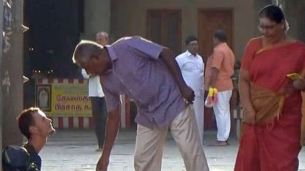 Russian tourist begging in Chennai claims Lord Shiva instructed him to so do Russian tourist begging in Chennai claims Lord Shiva instructed him to so do