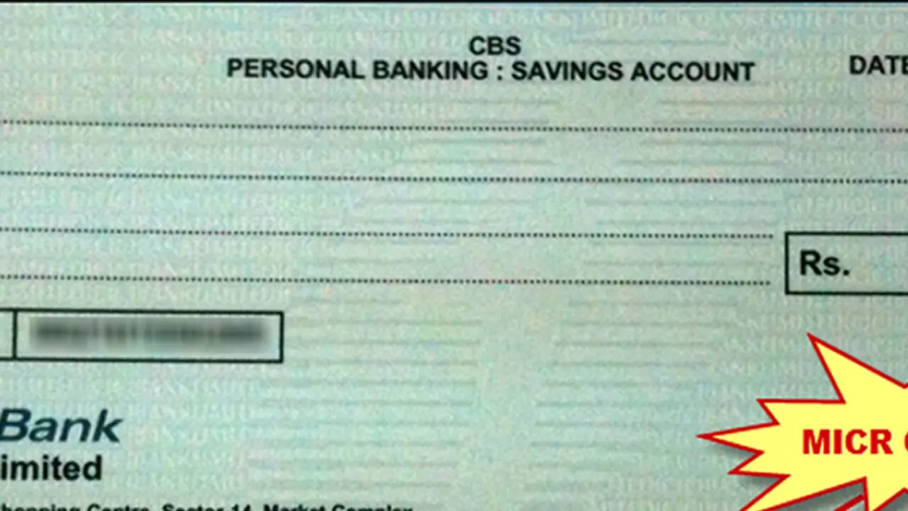 ಚೆಕ್ ವ್ಯವಹಾರವನ್ನು ಅತ್ಯಂತ ಸುರಕ್ಷಿತವಾಗಿಸುವ MICR ಕೋಡ್! ಚೆಕ್ ವ್ಯವಹಾರವನ್ನು ಅತ್ಯಂತ ಸುರಕ್ಷಿತವಾಗಿಸುವ MICR ಕೋಡ್!