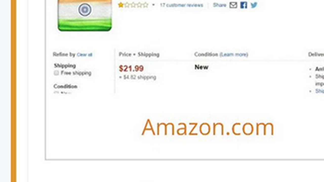 ರಾಷ್ಟ್ರಧ್ವಜ ಮಾದರಿಯ ಕಾಲು ಒರೆಸುವ ಡೋರ್ ಮ್ಯಾಟ್ ಅಮೆಜಾನ್'ನಲ್ಲಿ ಮಾರಾಟ: ದೇಶಾದ್ಯಂತ ಆಕ್ರೋಶ ರಾಷ್ಟ್ರಧ್ವಜ ಮಾದರಿಯ ಕಾಲು ಒರೆಸುವ ಡೋರ್ ಮ್ಯಾಟ್ ಅಮೆಜಾನ್'ನಲ್ಲಿ ಮಾರಾಟ: ದೇಶಾದ್ಯಂತ ಆಕ್ರೋಶ