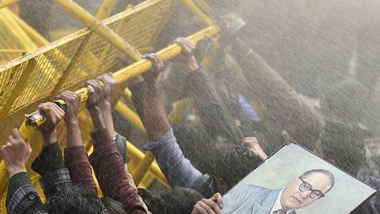 Boycott: Police stop Dalits from entering AP village, say no entry! Boycott: Police stop Dalits from entering AP village, say no entry!