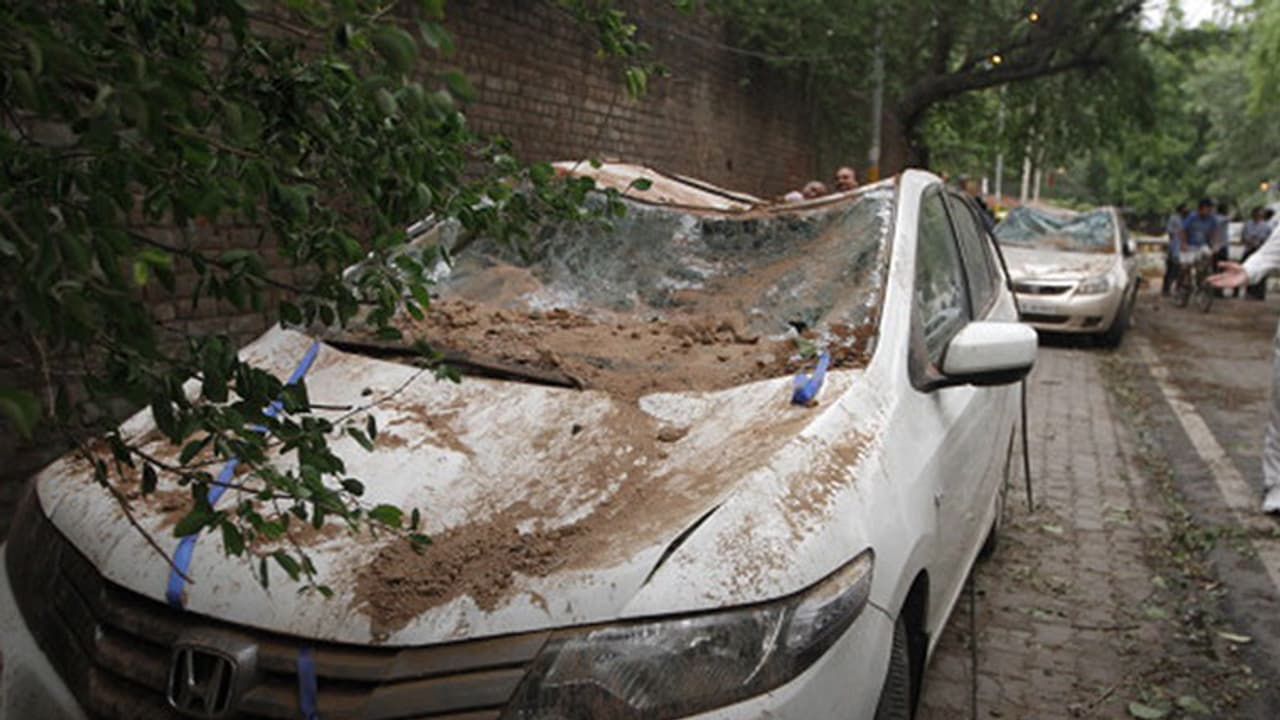 Bengaluru: Rains collapse Defence wall, seven vehicles damaged