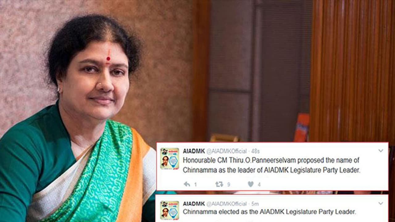 O Panneerselvam resigns, Sasikala to be Tamil Nadu CM O Panneerselvam resigns, Sasikala to be Tamil Nadu CM