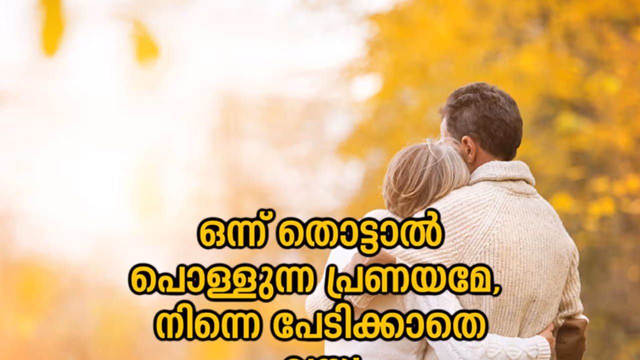 ഒന്ന് തൊട്ടാല്‍ പൊള്ളുന്ന പ്രണയമേ,   നിന്നെ പേടിക്കാതെ വയ്യ!