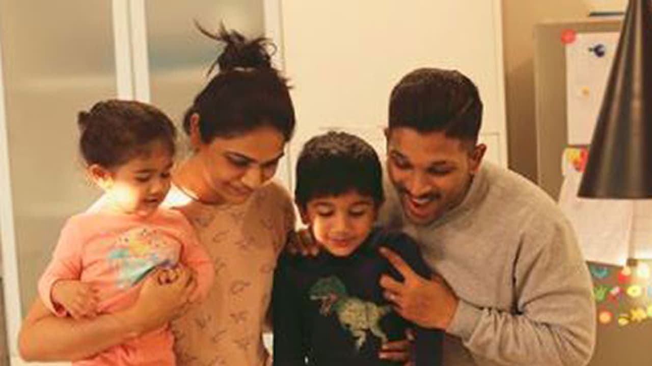 Watch: Allu Arjun's son Ayaan's birthday picture goes viral Watch: Allu Arjun's son Ayaan's birthday picture goes viral