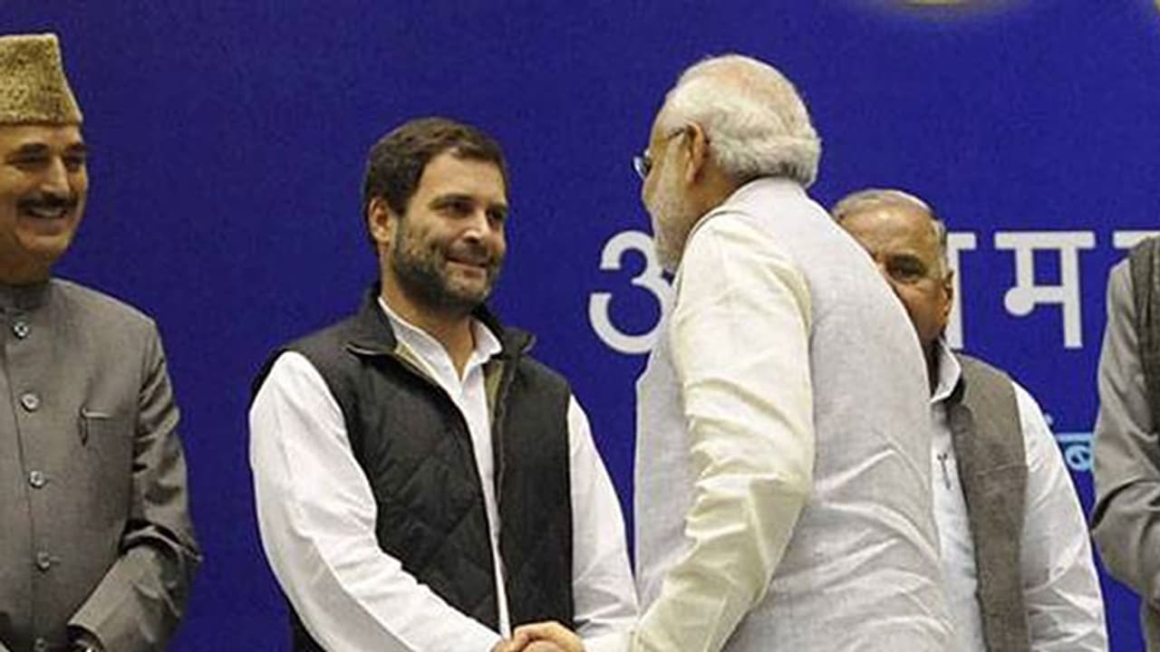 ಮೋದಿಯ ಮನಗೆದ್ದ ರಾಹುಲ್! ಮೋದಿಯ ಮನಗೆದ್ದ ರಾಹುಲ್!