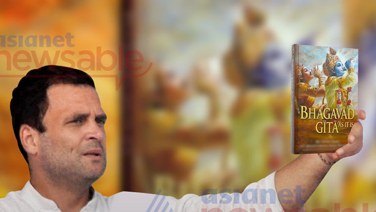 Here is what India thinks about Rahul Gandhi’s reading Upanishads, the Bhagwad Gita to fight RSS, BJP Here is what India thinks about Rahul Gandhi’s reading Upanishads, the Bhagwad Gita to fight RSS, BJP