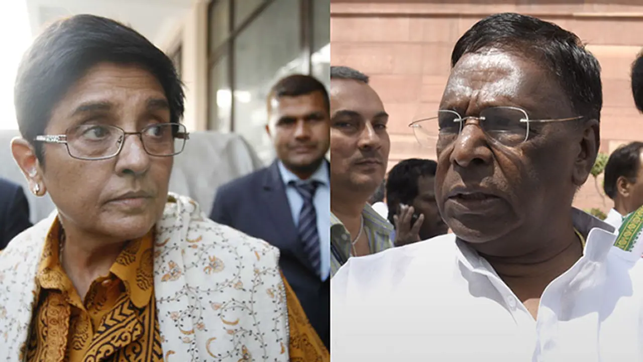 The real reason behind the differences between Kiran Bedi and Narayanaswamy The real reason behind the differences between Kiran Bedi and Narayanaswamy
