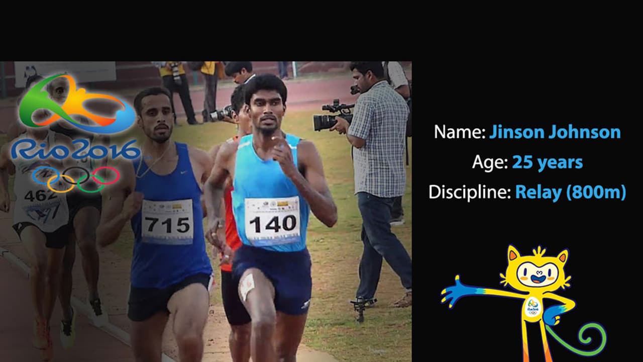 Triple gold medalist Jinson Johnson hopes to clock his best timing at Rio Triple gold medalist Jinson Johnson hopes to clock his best timing at Rio