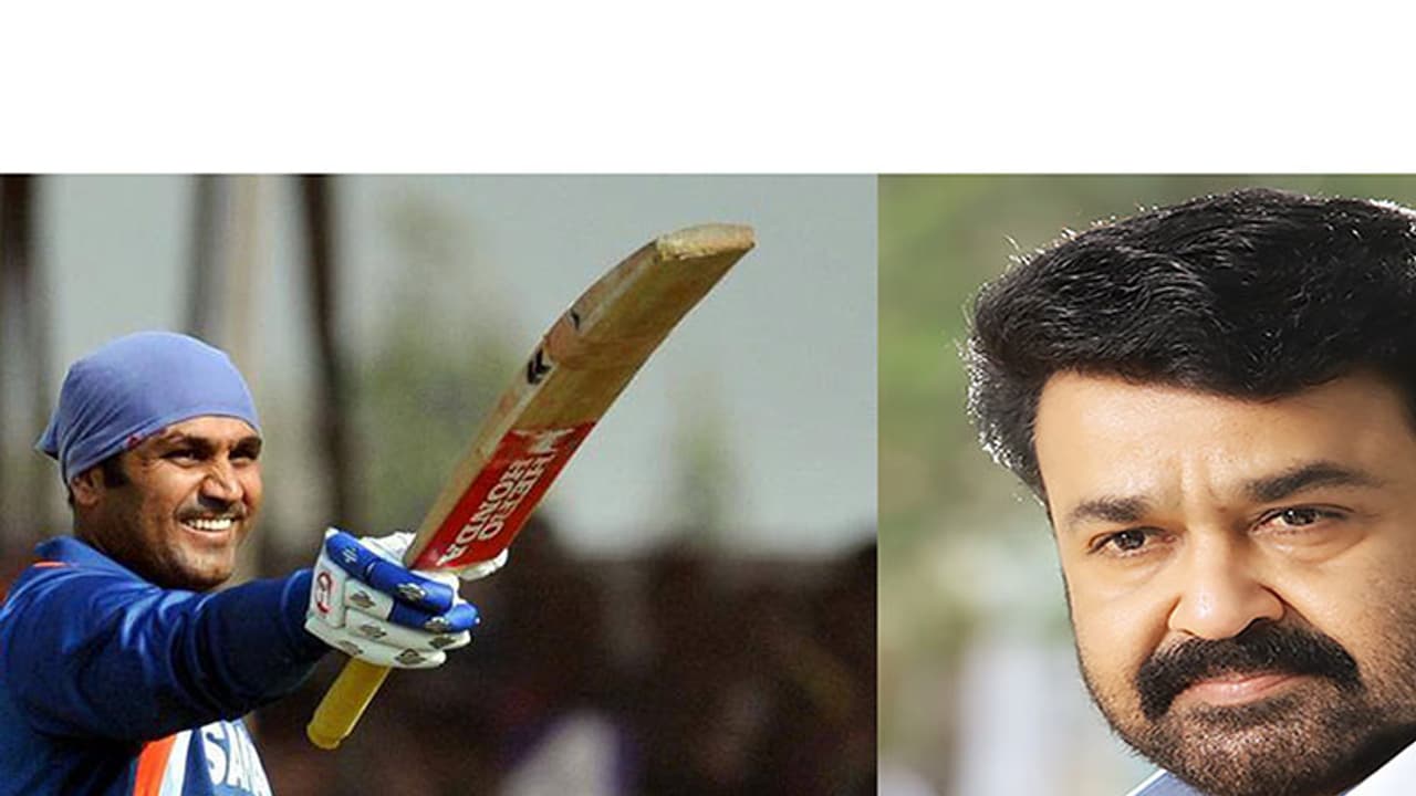 മോഹന്ലാലിന് പിറന്നാള് ആശംസ നേര്ന്ന് വീരു; മോഹന്ലാലിന്റെ മറുപടി മോഹന്ലാലിന് പിറന്നാള് ആശംസ നേര്ന്ന് വീരു; മോഹന്ലാലിന്റെ മറുപടി