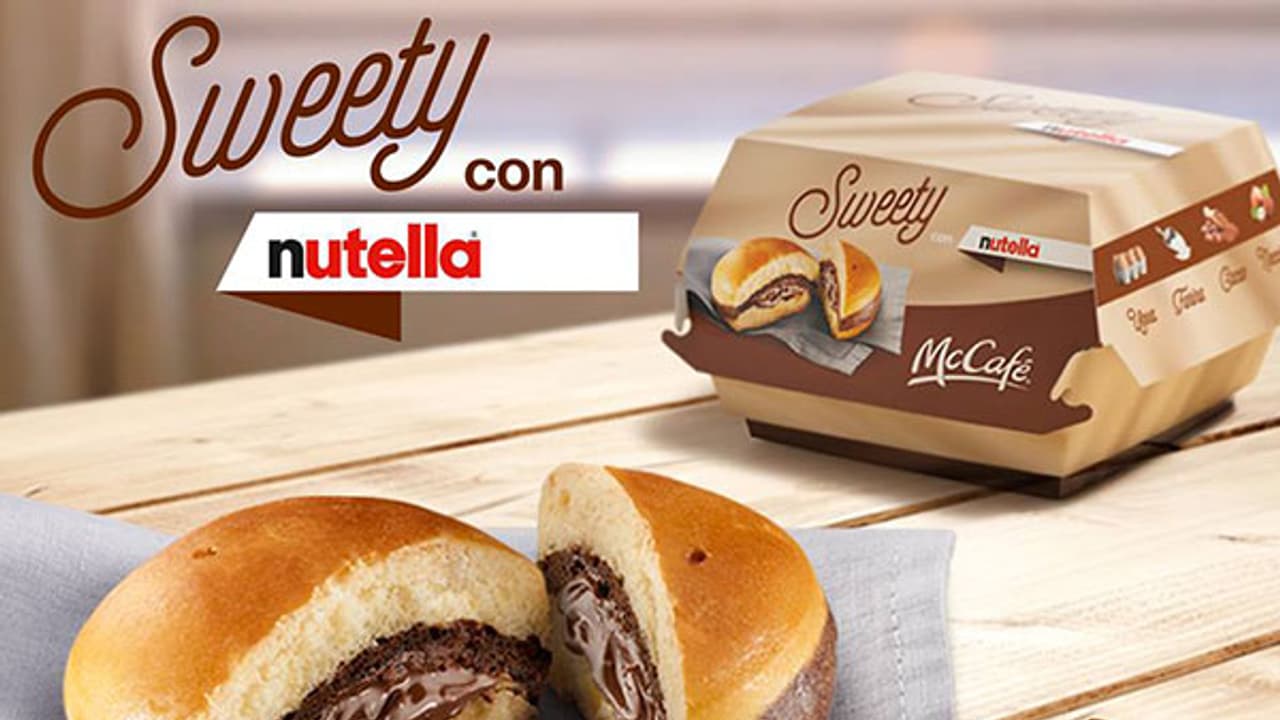 McDonald's introduces Nutella burger McDonald's introduces Nutella burger