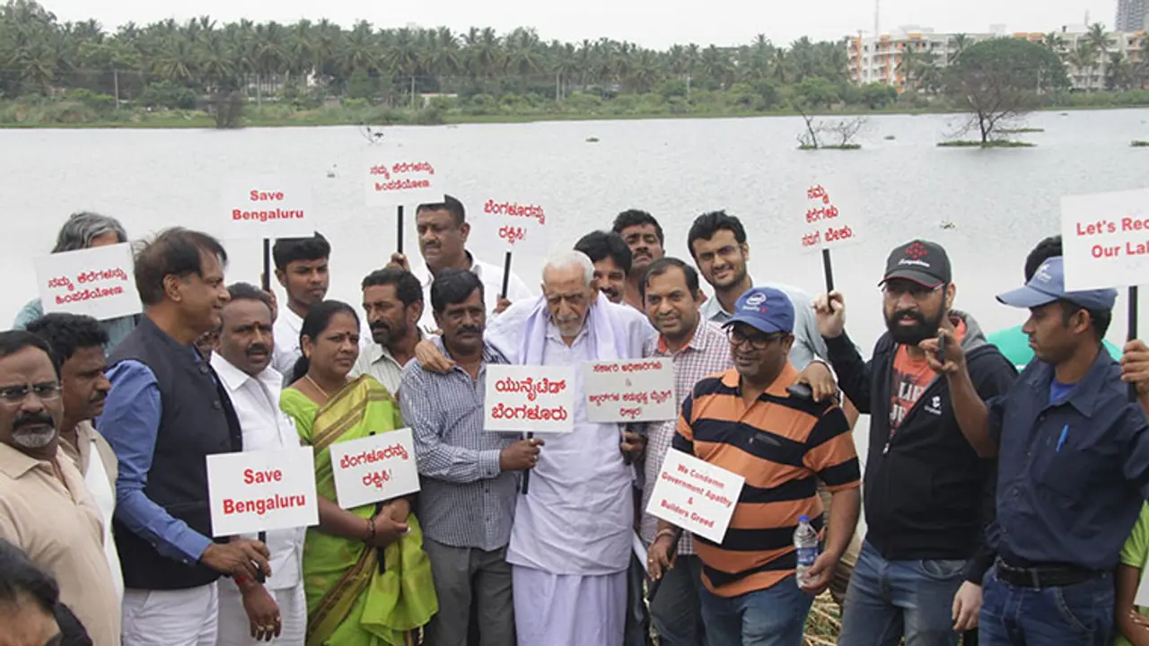 #UnitedBengaluru: Residents file police complaint against illegal dumping at Horamavu Agara lake #UnitedBengaluru: Residents file police complaint against illegal dumping at Horamavu Agara lake