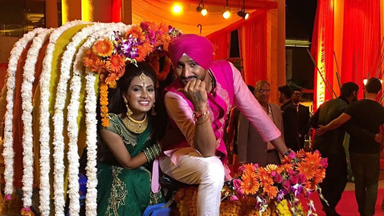 Good news hai ji! Harbhajan and Geeta expecting their first child