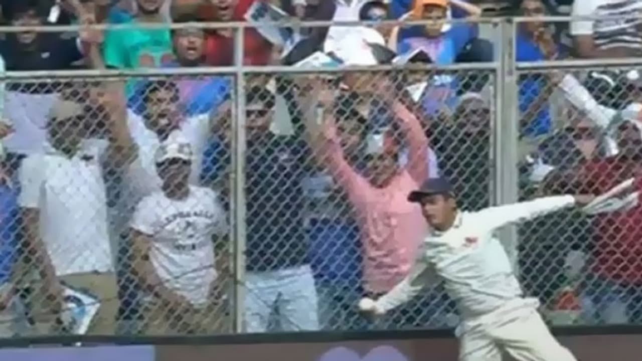 This ball boy's spectacular catch of Virat Kohli's sixer has Twitter raving about him