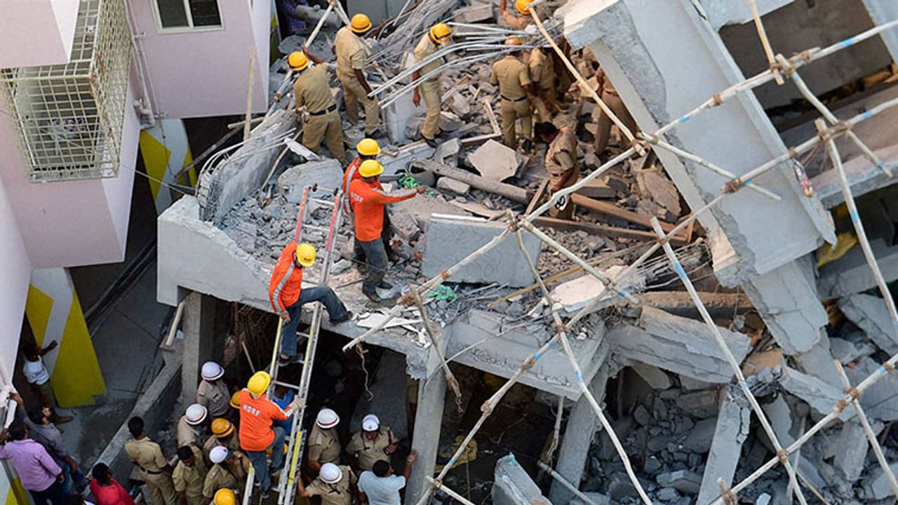 Bellandur collapse: 2 arrested, death toll rises to 4