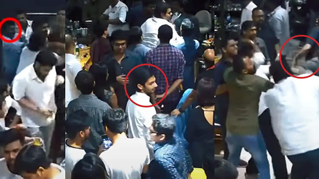 [Watch] Associates of actor turned MLA Karunas assault businessman in a pub