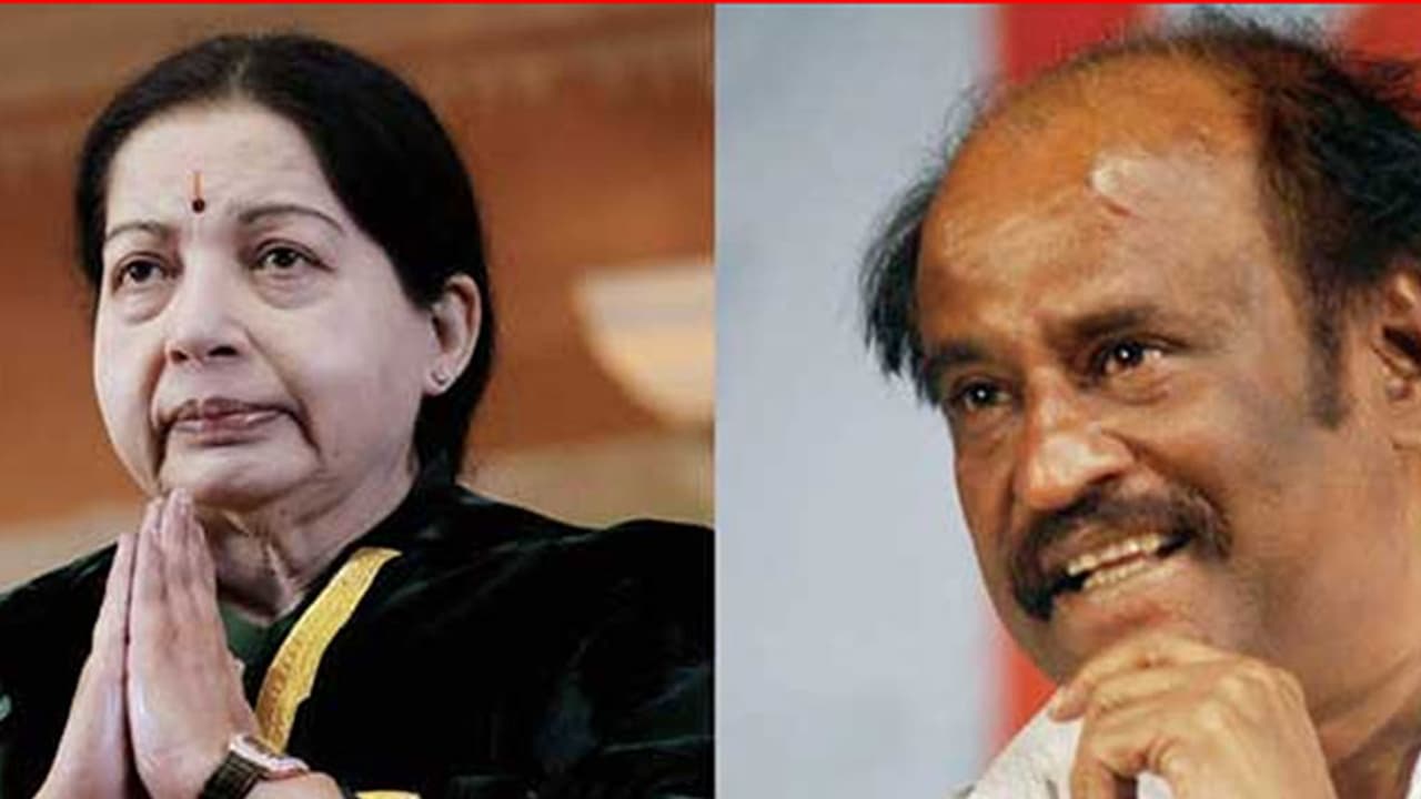 ಅಮ್ಮನ ನಂತರ ಶುರುವಾಗಿದೆ ತಮಿಳುನಾಡಿನಲ್ಲಿ ರಜಿನಿಯ ಹವಾ: ಬೆಚ್ಚಿರುವ ಶಶಿಕಲಾ, ಕಂಗಾಲಾದ ಡಿಎಂಕೆ ನಾಯಕರು ಅಮ್ಮನ ನಂತರ ಶುರುವಾಗಿದೆ ತಮಿಳುನಾಡಿನಲ್ಲಿ ರಜಿನಿಯ ಹವಾ: ಬೆಚ್ಚಿರುವ ಶಶಿಕಲಾ, ಕಂಗಾಲಾದ ಡಿಎಂಕೆ ನಾಯಕರು